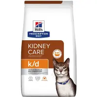 Hill's Pet Nutrition Prescription Diet Cat K/D Kidney Care med kyckling 3 kg