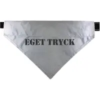 Dogman Reflekterande Hundscarf Roffe Svart L