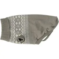 Dogman Stickad Hundtröja Iselin Grå 35cm 35cm