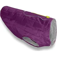 Kurgo Loft Dog Jacket - Vndbar mysig kappa fr utomhusventyr - Vattentlig - Atletisk passform - Maskintvttbart tyg - Reflekterande hundklder