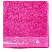 Jamon Handduk - Benetton - ORGÁNIC BE - 100% bomull - Fuchsia - 50 x 90 cm fuchsia