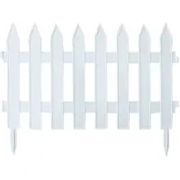 Prosperplast Garden Classic staket 3,2 m vitt