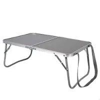 Aktive Folding Camping Table Silver 60 x 40 x 26 cm