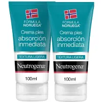 Neutrogena Omedelbar Absorberande Fotkräm Batch 2 X 100 ml
