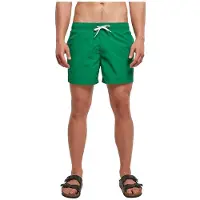 Build Your Brand Swimming Shorts Grönt M Man