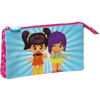 Big Buy Cooking Pinypon Triple Pencil Case Flerfärgad Man