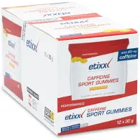 Etixx Sport Caffeine Energi Gummies Låda Cola 30g 12 Enheter