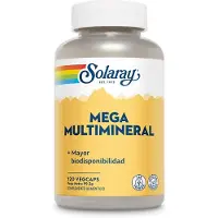 Solaray Mega Multi Mineral Kapslar 120 Enheter