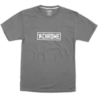 Chrome Horizontal Border T-shirt Med Korta ärmar