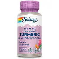 Solaray 600 Mg Gurkmeja 30 Enheter