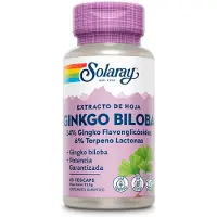 Solaray Ginkgo Biloba 60mg Kapslar 60 Enheter
