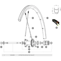Mavic Ksyrium Pro Exalith 17c Bakfälg