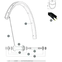 Mavic Allroad Elite Ust Ub 2018 Front Ekrar 9 Enheter