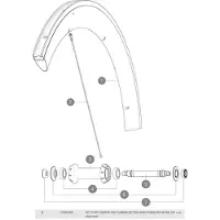 Mavic Comete Pro Carbon Exalith Framhjulsspekarna 12 Enheter