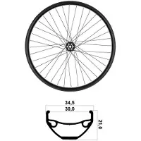 Mvtek 29´´ Tubeless Mtb Framhjul