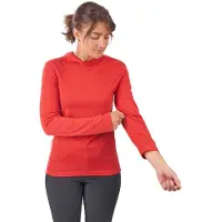Chrome Merino Hoodie T-shirt Med Lång ärm