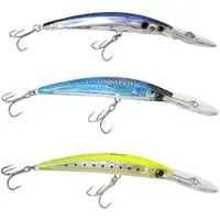 Yo-zuri 3D Crystal Minnow DD 130 mm Flytande Bete F1153-GHIW (6522)