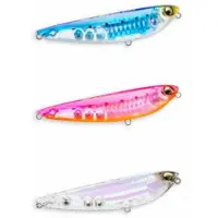 Yo-zuri Duel L Blue Quick Dog Pencil 100F Floating Lure F1225-HIW (0582)