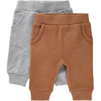 Minymo Sweatpants - 2-pack - Jordekorre - - 62 - Sweatpants