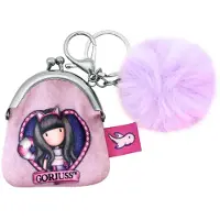 Santoro London Mini Clasp Purse Gorjuss Cheshire Cat Nyckelring