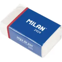 Milan Ask Med 24 Mjuka Syntetiska Suddgummin (med Kartongfodral Och Förpackade)