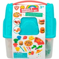 Generico Plastilinmodelleringsset Hamburgare Och Smörgås