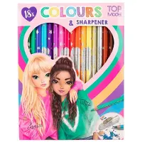 TOPModel - 18 Colouring Pencilswith sharpener