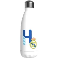 Real Madrid Rostfritt Stål Anpassad Flaska Med Bokstaven H 550ml