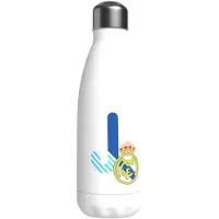 Real Madrid Rostfritt Stål Anpassad Flaska Med Bokstaven J 550ml
