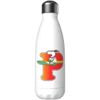Snoopy Rostfritt Stål Personlig Flaska Med Bokstaven P 550ml