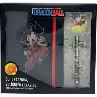 Dragon Ball Dagbokspenna Och Nyckelringset
