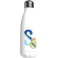 Real Madrid Rostfritt Stål Anpassad Flaska Med Bokstaven S 550ml