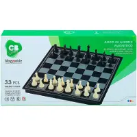 Cb Games Schack/damspel Magnetiskt Spel 25x25 Cm