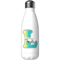 Snoopy Rostfritt Stål Flaska Med Gravyr 550ml