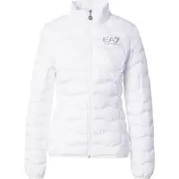 EA7 för kvinnor. 8NTB21_TNF8Z Hopfällbar dunjacka Core vit (XL), Casual, Polyester, Lång ärm