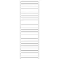 LuxeBath Badrumsradiator Radiator Sahara sidoanslutning handdukstork vit 60x180cm