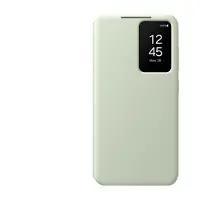 Samsung | Galaxy S24 Smart View Plånboksfodral - Flipomslag - Ljusgrön