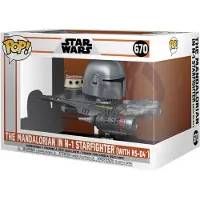 Funko POP! Stjärnornas Krig Mandalorian I N-1 Starfighter-figur