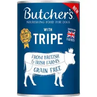 Butcher's Original tripe mix, hundfoder, med våm, paté 6 x 400g