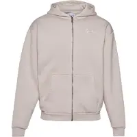 Karl kani Sweatjacka 'Essential' taupe / vit