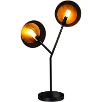 By Rydens Design bordslampa Turno, Svart, Vardagsrum / matsal, Metall, Design, Bordslampa