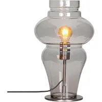 By Rydens Bordslampa Dolores, Aluminium / grå / zink, Vardagsrum / matsal, Glas, Skandinavisk, Bordslampa