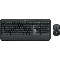 Logitech Advanced Mk540 Usb Qwerty Trådlöst Tangentbord Och Mus Italienska