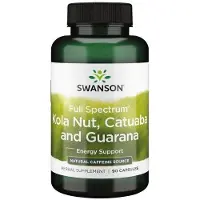 Swanson Health - Full Spectrum Kola Nut, Catuaba & Guarana - 90 caps
