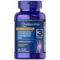 Puritan's Pride , Double Strength Glucosamine, Chondroitin & MSM Joint Soother 60 Cap