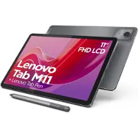 Lenovo Tab M11 11 4GB 128GB LTE - Luna Grey + Pen MediaTek Helio G88-processor 2,00 GHz , Android 13 eller senare, 128 GB eMMC