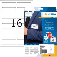 Herma 4515 Namn-etiketter 88.9 x 33.8 mm Acetat Vit 320 st Repositionerbart Laser, Kopiator, Laser, färg, Färgkopiator