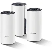 TP-LINK Deco P9 mesh-system Wi-Fi 5 AC1200 + AV1000, vit, 3-pack