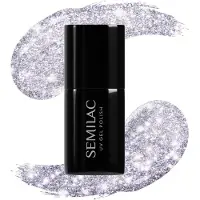 Semilac UV Colours UV Gel Polish Gellack 7 ml 461 Hollywood Silver
