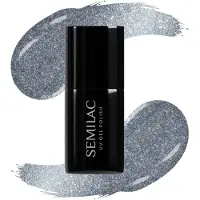 Semilac UV Hybrid Silk Effect Gel Nagellack med UV/LED-lampa Färg 465 Luxury Chillout 7ml